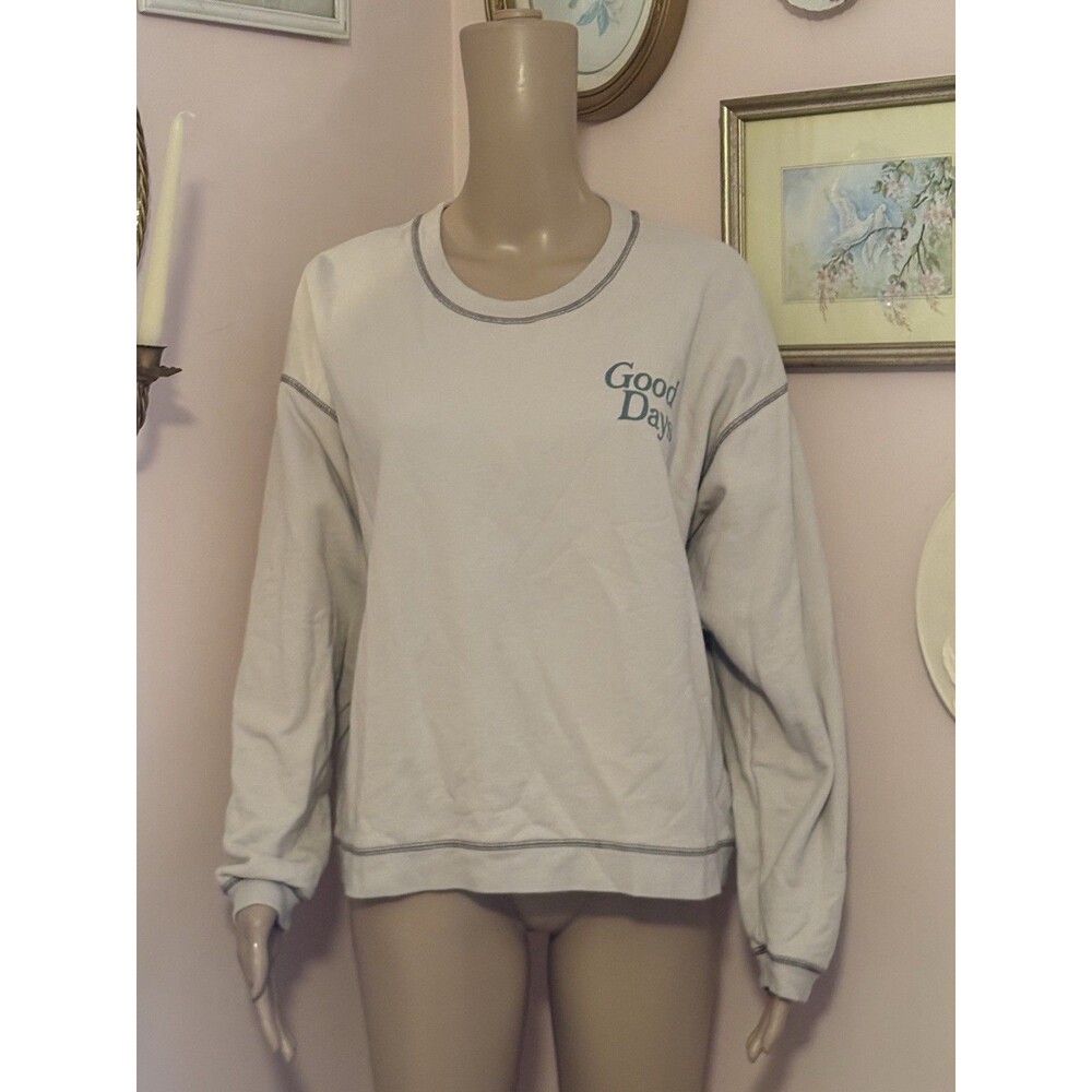 Madewell Women's Good Days (Re)sourced Cotton Swing Sweatshirt Size L